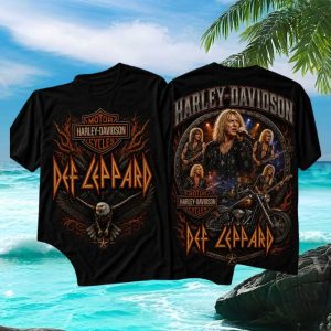 Def Leppard 1988 Pittsburgh Tour Harley Vintage Men Fans Retro Rock Shirt Def Leppard 1988 Pittsburgh Tour Harley Vintage Men Fans Retro Rock Shirt