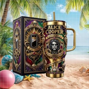 Alice Cooper Shock Rock Legend Tumbler Alice Cooper Shock Rock Legend Tumbler