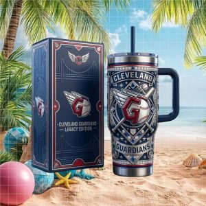 Cleveland Guardians Legacy Edition Baseball Sports Stainless Steel Tumbler Cleveland Guardians Legacy Edition Baseball Sports Stainless Steel Tumbler