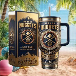 Denver Nuggets Mile High Basketball Champions Edition Stainless Steel Tumbler Denver Nuggets Mile High Basketball Champions Edition Stainless Steel Tumbler