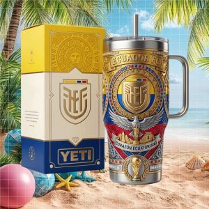 Ecuador FC Corazon Ecuatoriano World Cup Legacy Commemorative Tumbler Ecuador FC Corazon Ecuatoriano World Cup Legacy Commemorative Tumbler