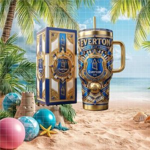 Everton FC Royal Blue Legacy Heritage Soccer Football Tumbler Everton FC Royal Blue Legacy Heritage Soccer Football Tumbler