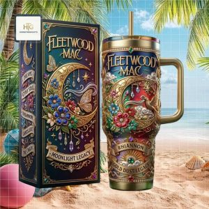 Fleetwood Mac Moonlight Legacy Rhiannon Gold Dust Tumbler Fleetwood Mac Moonlight Legacy Rhiannon Gold Dust Tumbler