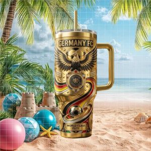 Germany FC World Class Elite Golden Eagle Soccer Tumbler Germany FC World Class Elite Golden Eagle Soccer Tumbler