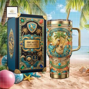 Jimmy Buffett Parrothead Island Legend Songs In The Sun Tumbler Jimmy Buffett Parrothead Island Legend Songs In The Sun Tumbler