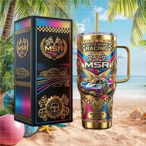 Meyer Shank Racing MSR Winner Gold Motorsport Tumbler Meyer Shank Racing MSR Winner Gold Motorsport Tumbler