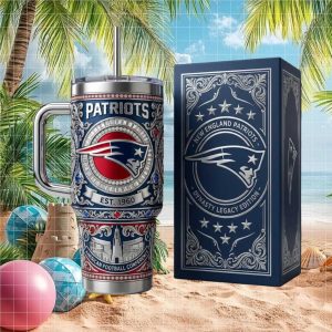 New England Patriots Dynasty Legacy Edition Stainless Steel Tumbler New England Patriots Dynasty Legacy Edition Stainless Steel Tumbler