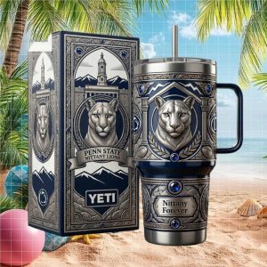 Penn State Nittany Lions Nittany Forever Mascot Stainless Steel Tumbler Penn State Nittany Lions Nittany Forever Mascot Stainless Steel Tumbler