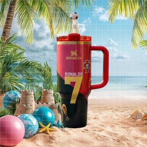 Ronaldo Portugal Soccer World Fan Sports Tumbler Ronaldo Portugal Soccer World Fan Sports Tumbler