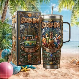 Scooby Doo 57th Anniversary Mystery Machine Ghost Gang Tumbler Scooby Doo 57th Anniversary Mystery Machine Ghost Gang Tumbler