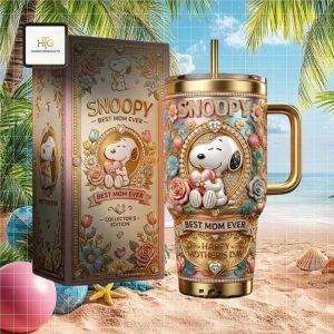 Snoopy Best Mom Ever Happy Mothers Day Floral Collector Tumbler Snoopy Best Mom Ever Happy Mothers Day Floral Collector Tumbler