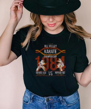 All Valley Karate Championship 1984 Cobra Kai Vs Miyagi Do Karate Kid T shirt