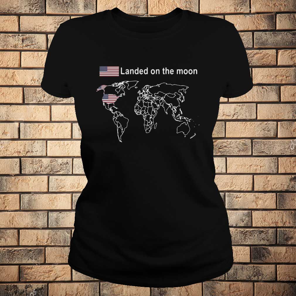 American landed on the moon