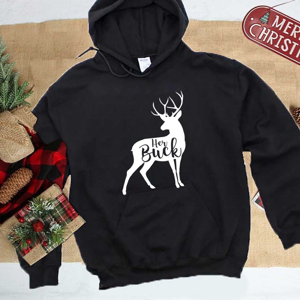 Awesome Mens Her Buck Mens Christmas Couples Matching sweater