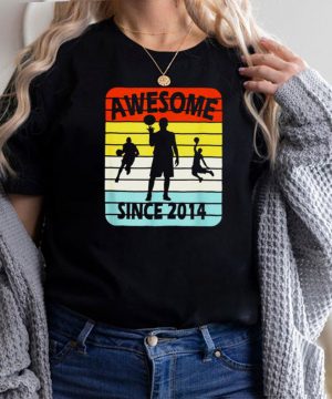 Awesome Since 2014 Age 7 Vintage T Shirt