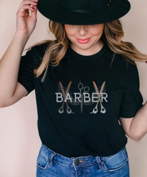 Barber With Wings T Shirt