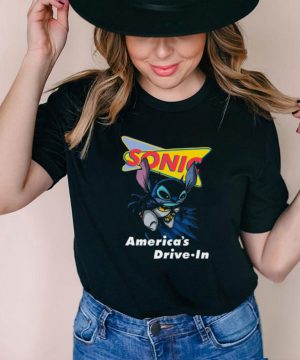 Bat Stitch Sonic Americas Drive In shirt