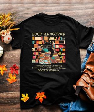 Black Cat Book hangover books world shirt