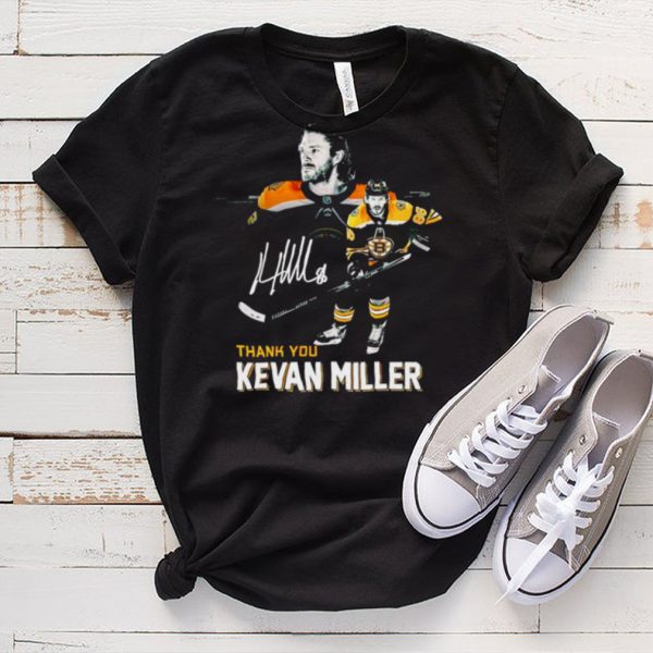 Boston Bruins thank you Kevan Miller signature shirt