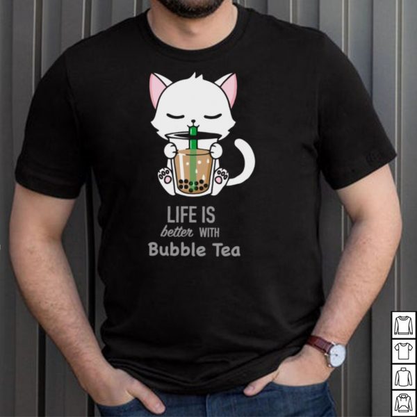 Bubble Tea cute cat shirt