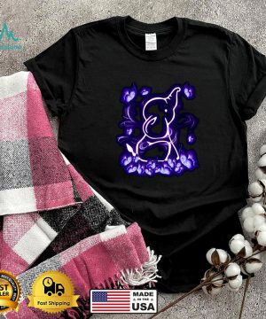 Butterfly And Elephant Magical Purple Elephant Lovers T shirt 6