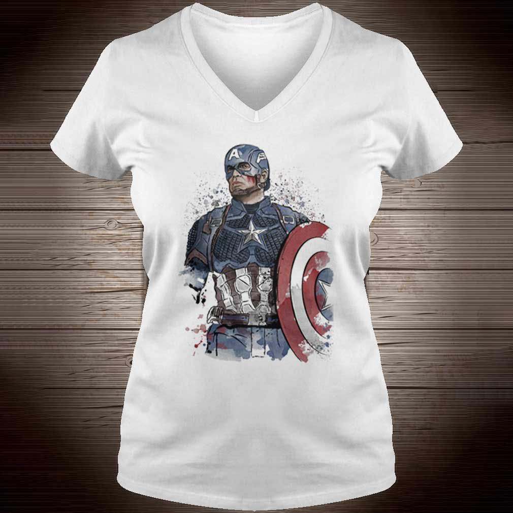 Captain America watercolor