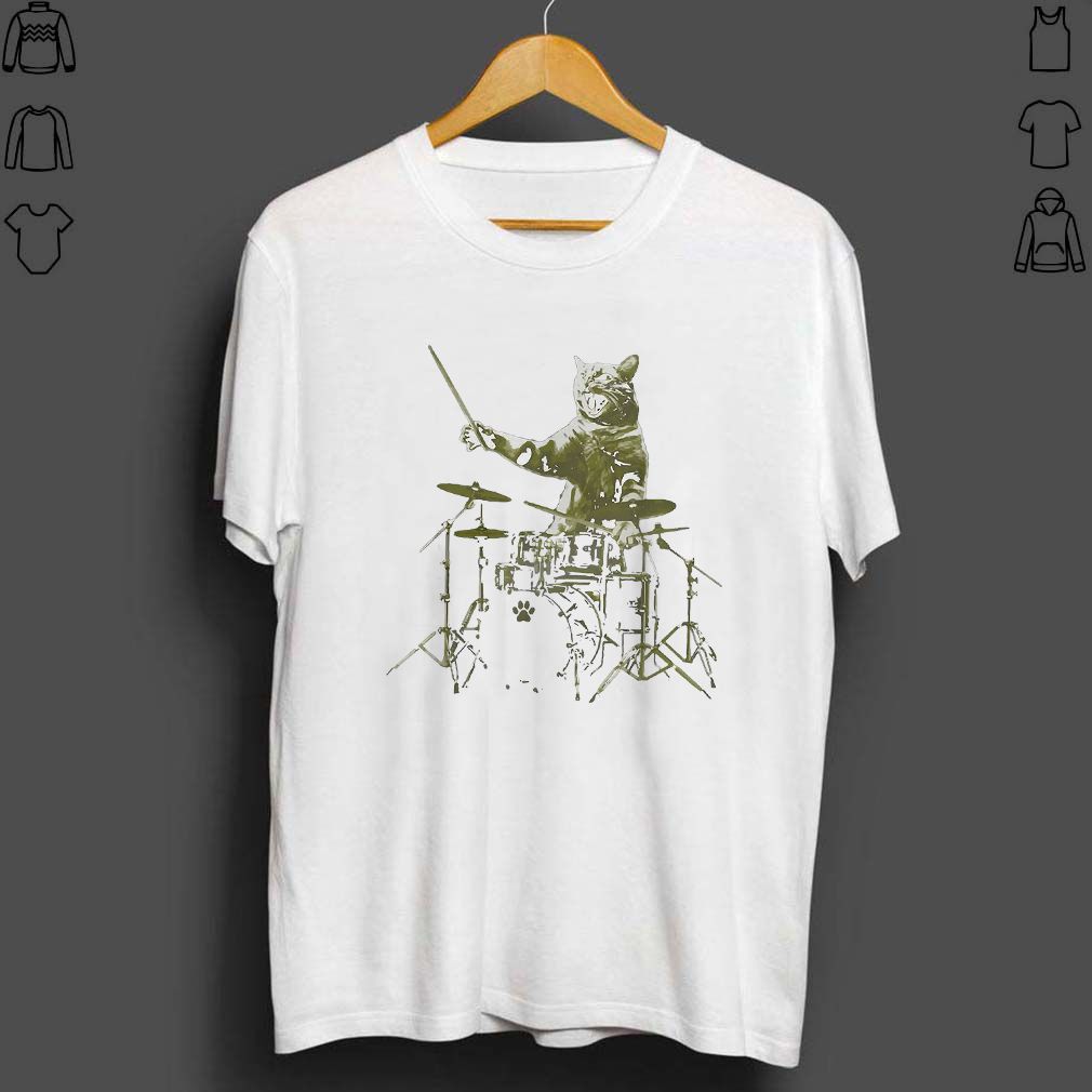 Cat the Drummer shirt