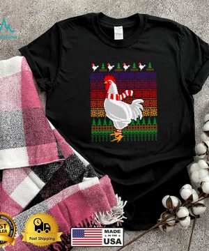 Chicken Lover Ugly Christmas X Mas Shirt