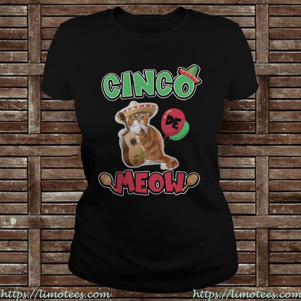 Cinco de Meow Cat Lover Cinco de Mayo Fiesta Funny