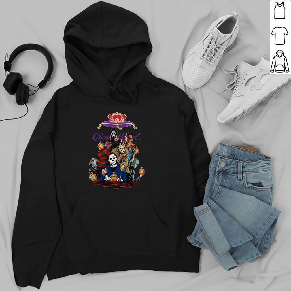 Crown Royal horror characters movies shirt