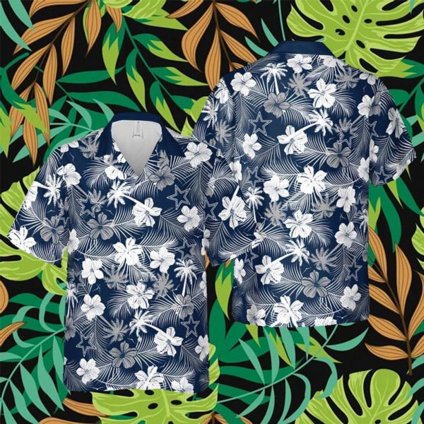 Dallas Cowboys NFL Hawaii Floral Hawaii Shirt
