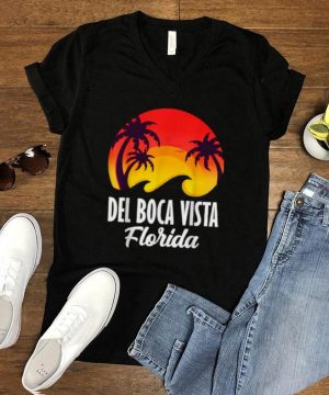 Del Boca Vista Florida Sunset Retirement Community T Shirt