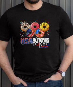 Donuts USA 2021 sports America Japan Tokyo T Shirt