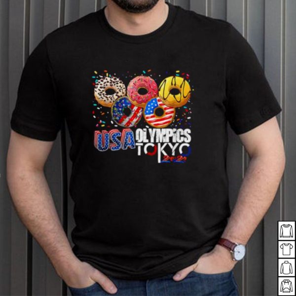 Donuts USA 2021 sports America Japan Tokyo T Shirt