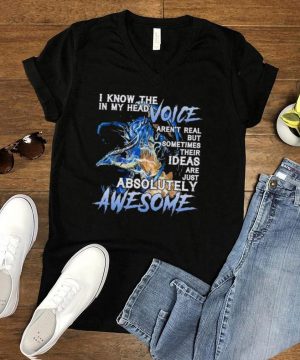 Dragon I know the in my head voice arent real but sometimes their ideas are just absolutely awesome shirt