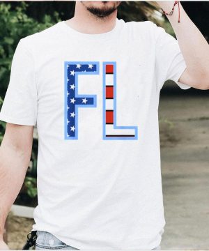 FL Florida Her State Outline Abbreviation T Shirt