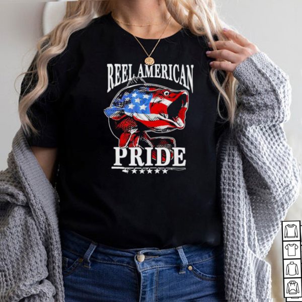 Fishing reel American pride shirt
