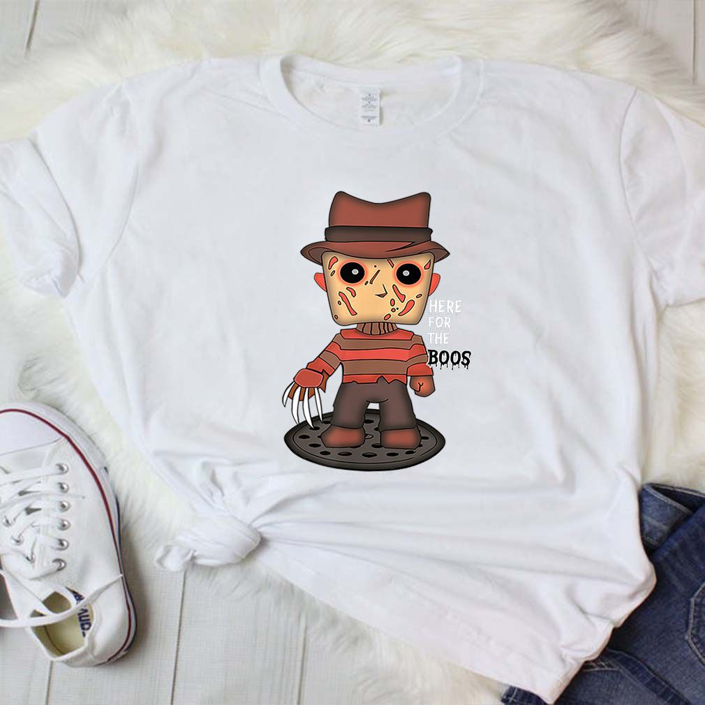 Freddy Krueger Here For The Boos Halloween shirt