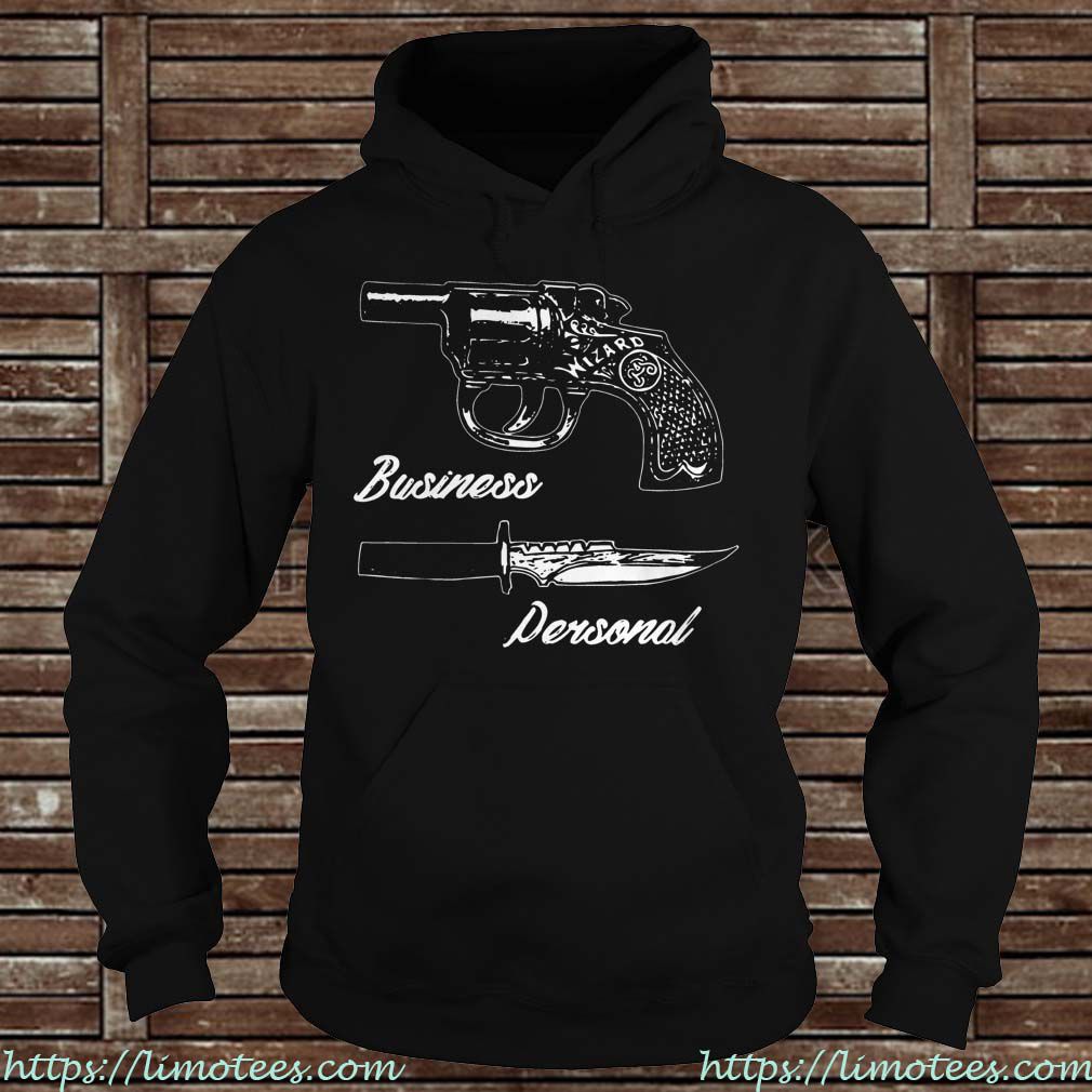 Gun and Knife – Business Personal Hoodie