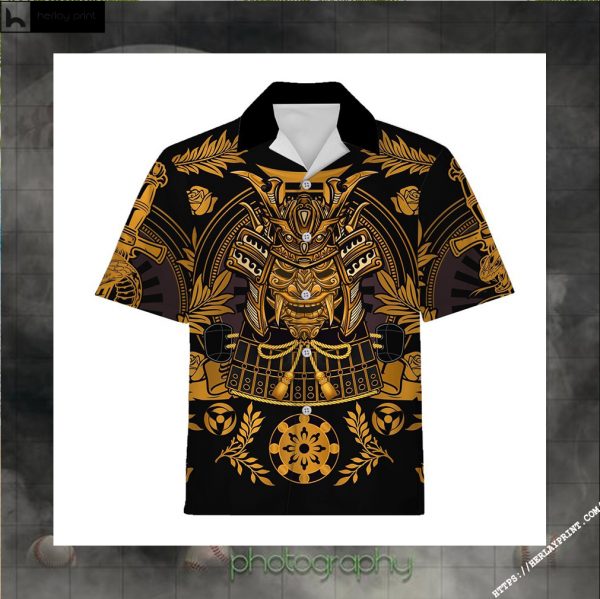 Hawaiin Shirt Samurai Spirit