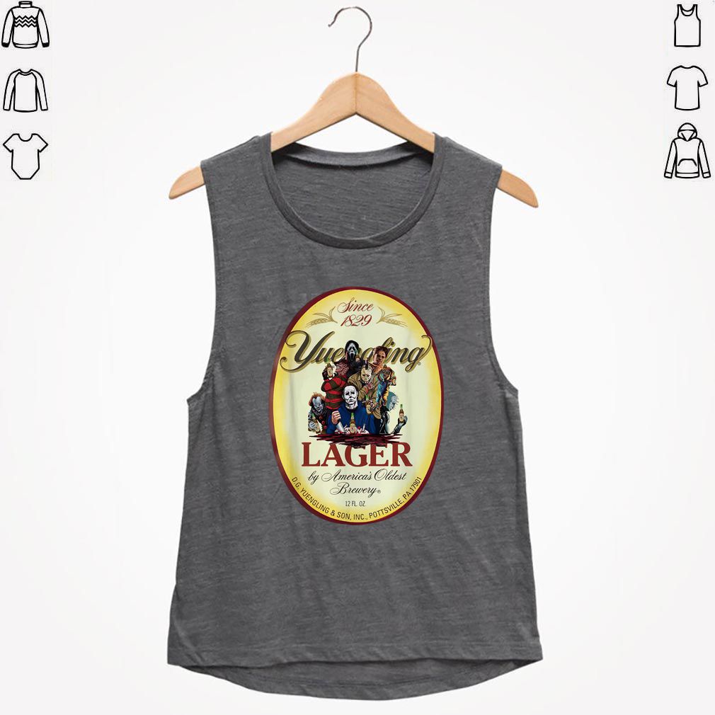 Horror Characters since 1829 Yuengling Lager by America's oldest brewery shirt