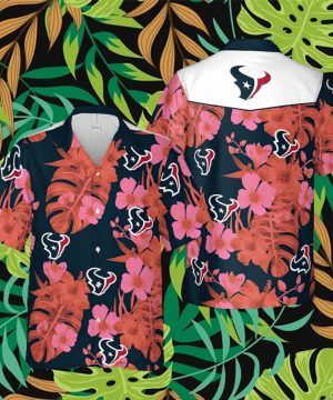 Houston Texans NFL Hawaii Floral Hawaii Shirt