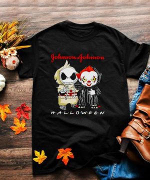 Jack Skellington and Pennywise Johnson Johnson Halloween shirt