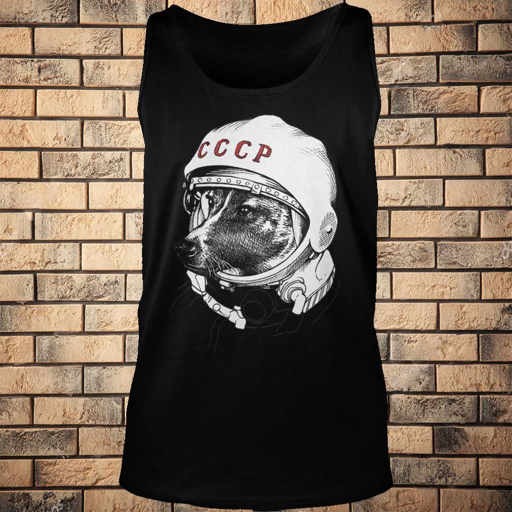 Laika space traveler CCCP