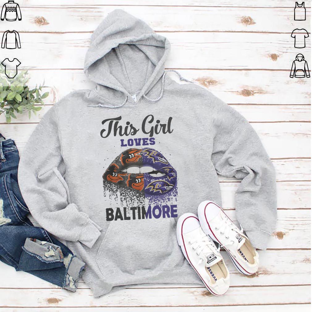 Lip this girl loves Baltimore shirt