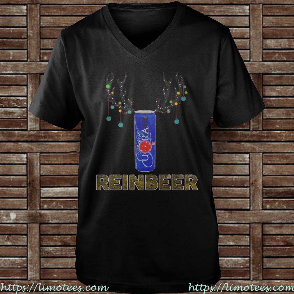 Michelob Ultra Reinbeer Christmas Guys V-neck
