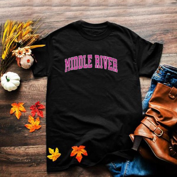 Middle River Maryland MD Vintage Sports Design Pink Design shirt