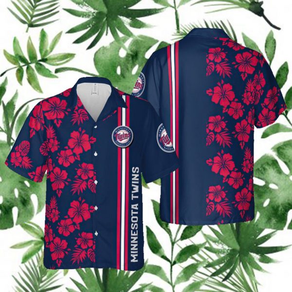 Minnesota Twins MLB Hawaii Floral Hawaii Shirt