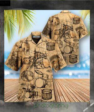 Music No Drums No Life Know Drums Know Life Edition - Hawaiian Shirt