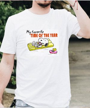 My favorite time of the year beach summer hot snoopy shirt